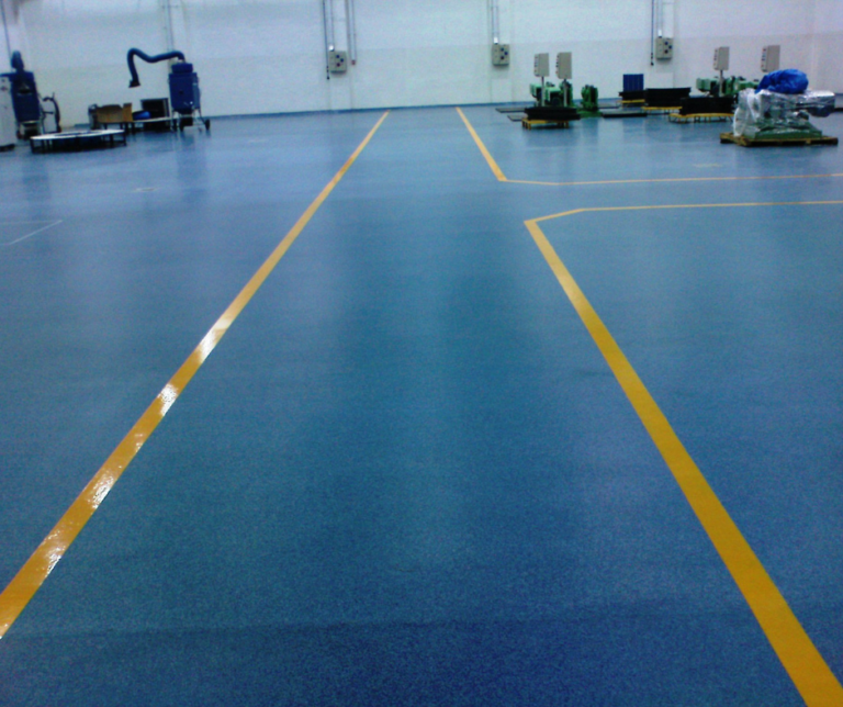 PU Flooring services by Nirman Enterprises